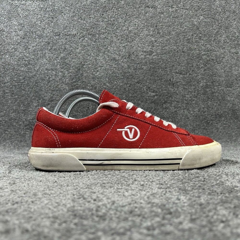 Vans Sid DX Anaheim Factory OG Mens Sz 9 Women’s Sz 10.5 Race Red Skate Shoes